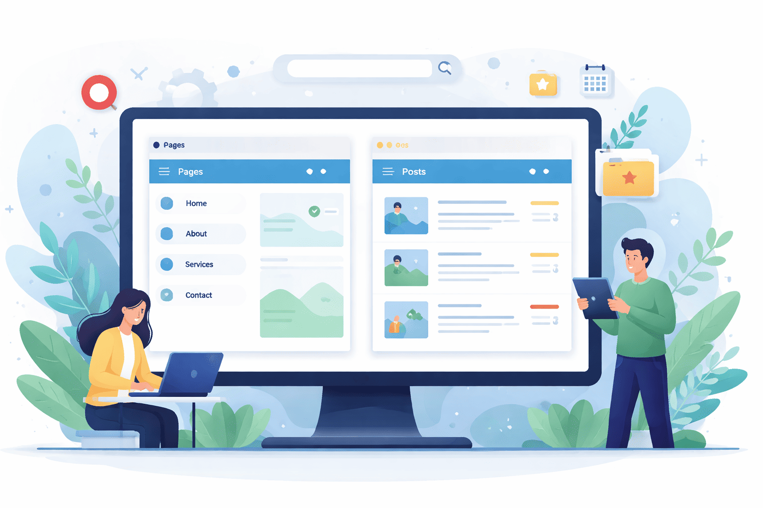 Crear páginas vs entradas (diferencia real y cuándo usar cada una)